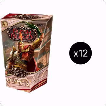 Armory Deck: Olympia Case, Armory Deck: Olympia — Flesh & Blood sealed product price