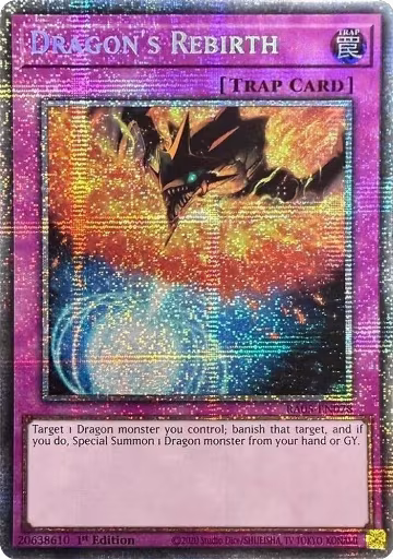 Dragon's Rebirth (Starlight Rare) (RA05-EN078), Rarity Collection 5 — Yu-Gi-Oh! card price