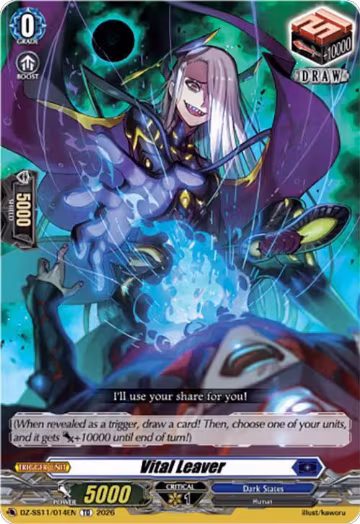 Vital Leaver (DZ-SS11/014EN), DZ-SS11: Master Deckset -Hikari Myodo- — Vanguard card price
