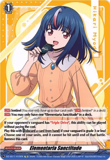 Elementaria Sanctitude (DZ-SS11/019EN) — card price