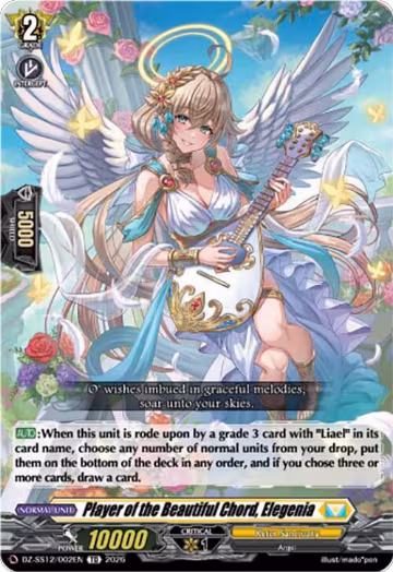 Player of the Beautiful Chord, Elegenia (DZ-SS12/002EN), DZ-SS12: Master Deckset -Erika Myojo- — Vanguard card price