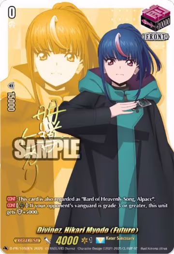 Divinez, Hikari Myodo (Future) (1050) (D-PR/1050EN), D Promo Cards — Vanguard card price