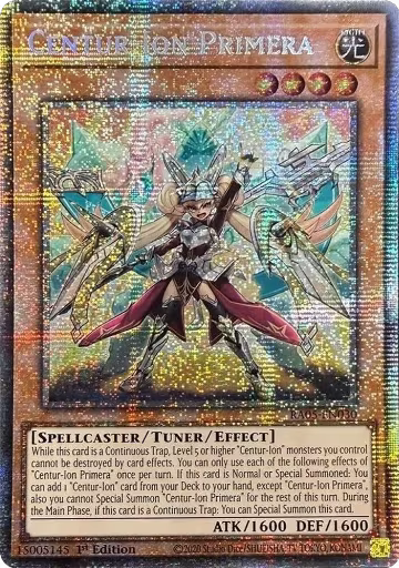 Centur-Ion Primera (Starlight Rare) (RA05-EN030), Rarity Collection 5 — Yu-Gi-Oh! card price