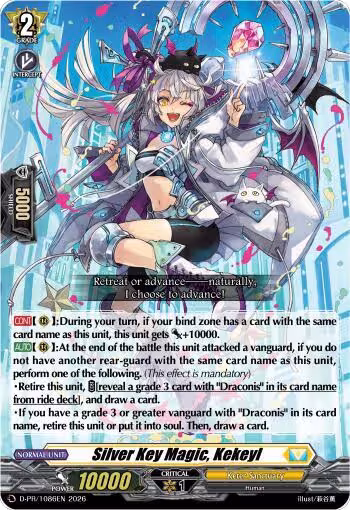 Silver Key Magic, Kekeyl (D-PR/1086EN), D Promo Cards — Vanguard card price