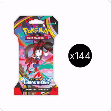 Chaos Rising Sleeved Booster Case, Chaos Rising — Pokémon sealed product price
