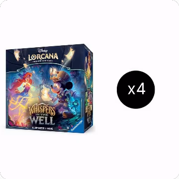 Disney Lorcana: Whispers in the Well Illumineer's Trove Case, Whispers in the Well — Lorcana sealed product price