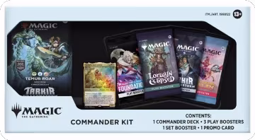 Tarkir: Dragonstorm Commander Kit - Temur Roar, Commander: Tarkir: Dragonstorm — Magic sealed product price