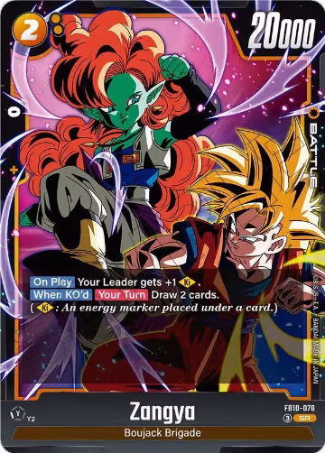 Zangya - FB10-078 (FB10-078), Cross Force — DB Fusion card price