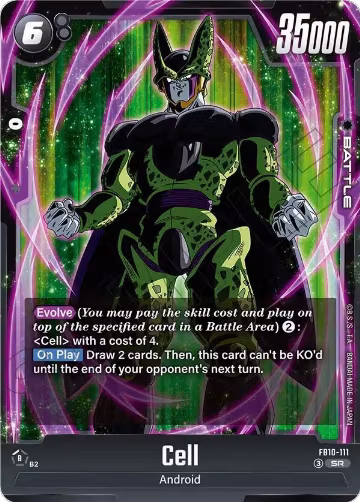 Cell - FB10-111 (FB10-111), Cross Force — DB Fusion card price