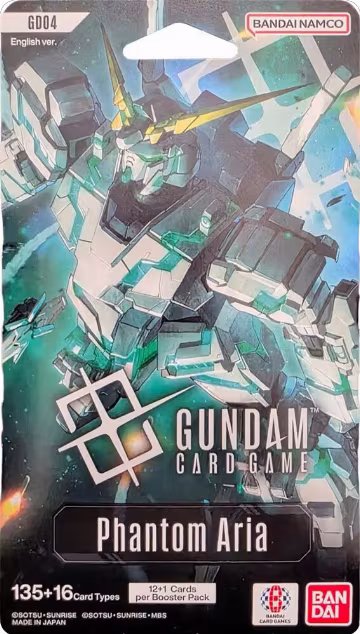 Phantom Aria Sleeved Booster Pack, Phantom Aria — Gundam sealed product price