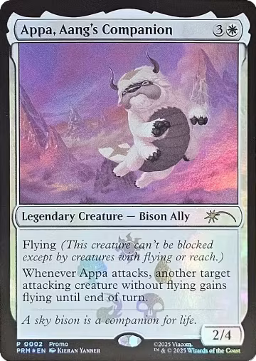 Appa, Aang's Companion (2), Media Promos — Magic card price