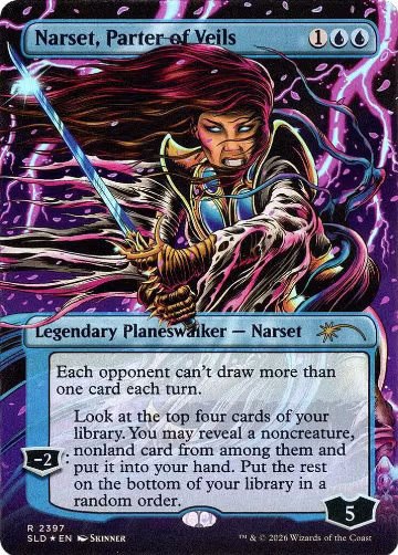 Narset, Parter of Veils (2397) (2397), Secret Lair Drop Series — Magic card price