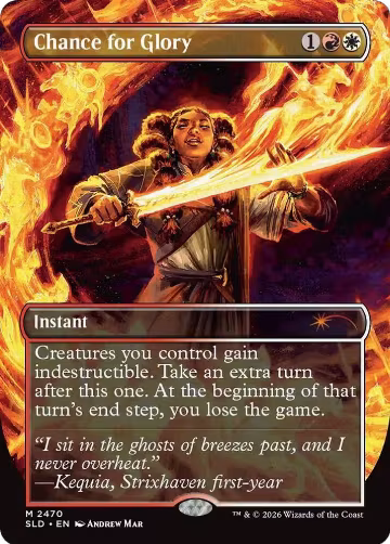 Chance for Glory (2470), Secret Lair Drop Series — Magic card price