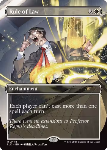 Rule of Law (2478), Secret Lair Drop Series — Magic card price