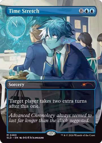 Time Stretch (2480) (2480), Secret Lair Drop Series — Magic card price