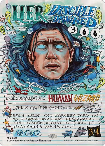 Lier, Disciple of the Drowned (2350), Secret Lair Drop Series — Magic card price