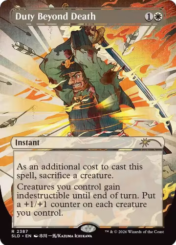 Duty Beyond Death (2387), Secret Lair Drop Series — Magic card price