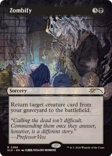 Zombify (2389), Secret Lair Drop Series — Magic card price