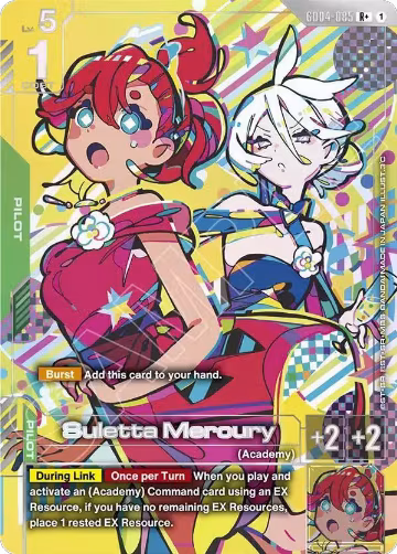 Suletta Mercury (R+) (GD04-085) — card price