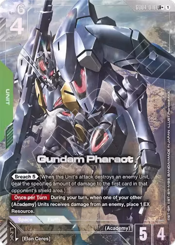 Gundam Pharact (LR+) (GD04-018), Phantom Aria — Gundam card price
