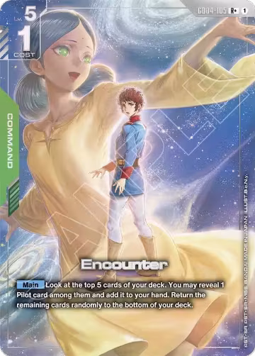 Encounter (R+) (GD04-105), Phantom Aria — Gundam card price