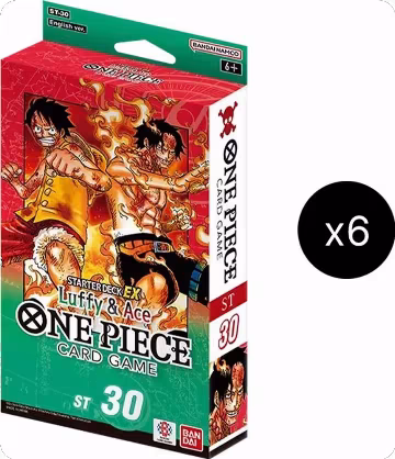 Starter Deck EX: Luffy & Ace Display, ST-30: Starter Deck 30 EX Luffy & Ace — One Piece sealed product price