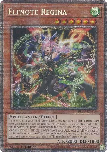 Elfnote Regina (Starlight Rare) (BLZD-EN014), Blazing Dominion — Yu-Gi-Oh! card price