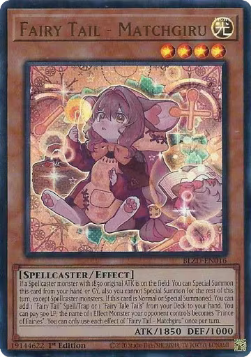 Fairy Tail - Matchgiru (BLZD-EN016), Blazing Dominion — Yu-Gi-Oh! card price