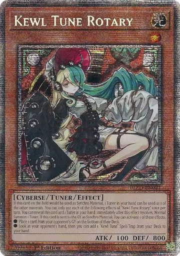 Kewl Tune Rotary (Starlight Rare) (BLZD-EN021), Blazing Dominion — Yu-Gi-Oh! card price