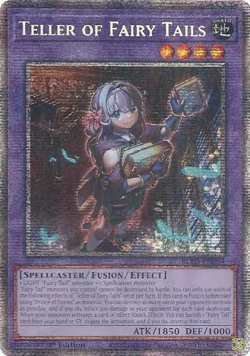Teller of Fairy Tails (Starlight Rare) (BLZD-EN034), Blazing Dominion — Yu-Gi-Oh! card price