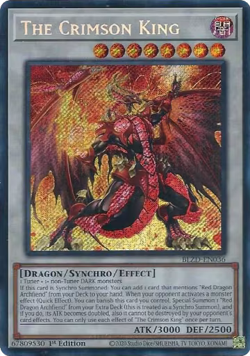 The Crimson King (BLZD-EN036), Blazing Dominion — Yu-Gi-Oh! card price