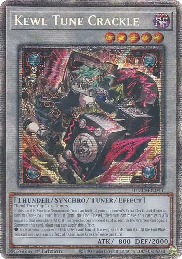 Kewl Tune Crackle (Starlight Rare) (BLZD-EN041), Blazing Dominion — Yu-Gi-Oh! card price