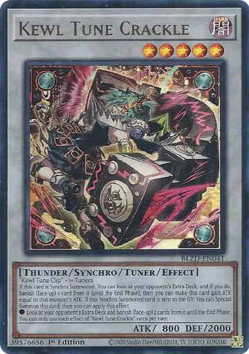 Kewl Tune Crackle (BLZD-EN041), Blazing Dominion — Yu-Gi-Oh! card price