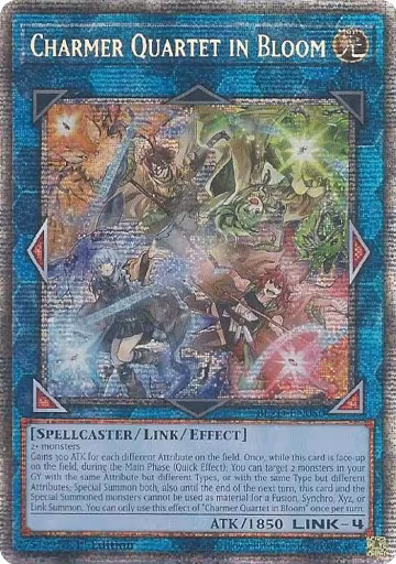 Charmer Quartet in Bloom (Starlight Rare) (BLZD-EN050), Blazing Dominion — Yu-Gi-Oh! card price