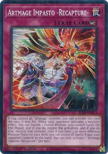 Artmage Impasto -Recapture- (BLZD-EN072), Blazing Dominion — Yu-Gi-Oh! card price
