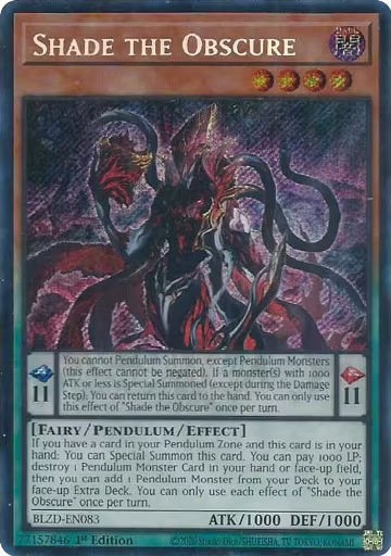 Shade the Obscure (BLZD-EN083), Blazing Dominion — Yu-Gi-Oh! card price