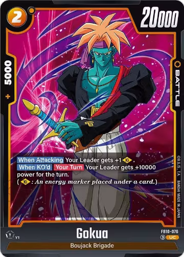 Gokua - FB10-076 (FB10-076), Cross Force — DB Fusion card price