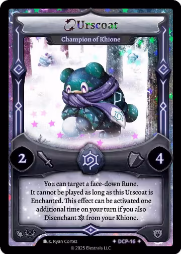 Urscoat - Champion of Khione (DCP-16) — card price