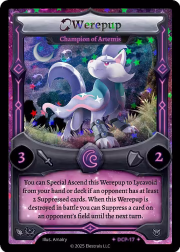 Werepup - Champion of Artemis (DCP-17), Divine Champions: Lifestream Promos — Elestrals card price