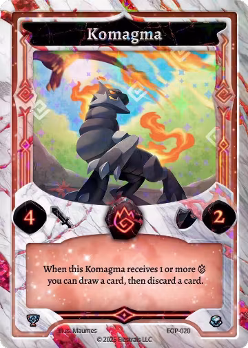 Komagma (EOP-020), Elestrals Premier Packs — Elestrals card price