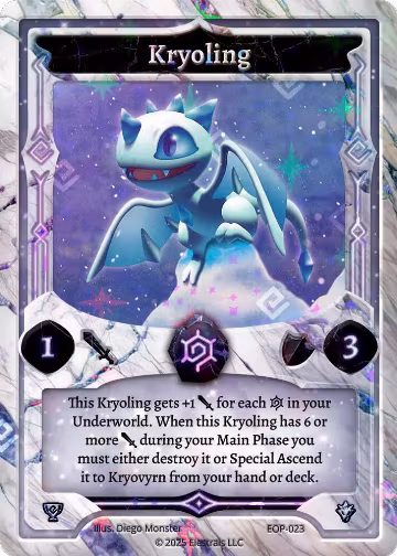 Kryoling (EOP-023), Elestrals Premier Packs — Elestrals card price