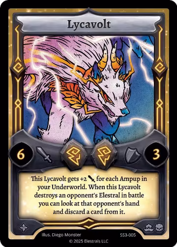 Lycavolt (SS3-005), Shattered Stars Chapter 3 [SS3] — Elestrals card price