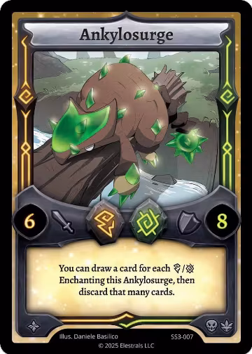 Ankylosurge (SS3-007) (SS3-007), Shattered Stars Chapter 3 [SS3] — Elestrals card price