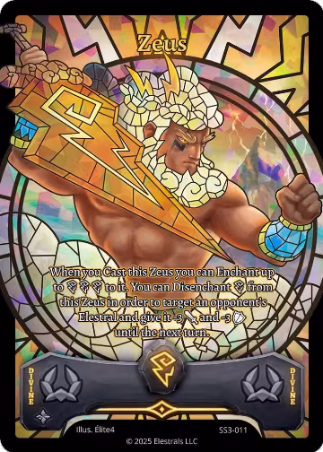 Zeus (SS3-011) (SS3-011), Shattered Stars Chapter 3 [SS3] — Elestrals card price