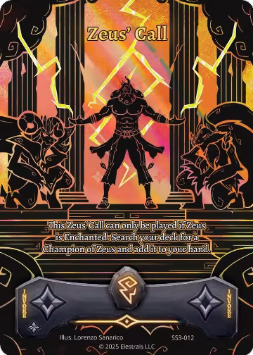 Zeus' Call (SS3-012), Shattered Stars Chapter 3 [SS3] — Elestrals card price