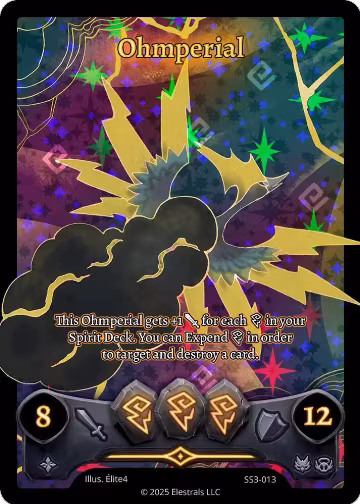 Ohmperial (SS3-013), Shattered Stars Chapter 3 [SS3] — Elestrals card price