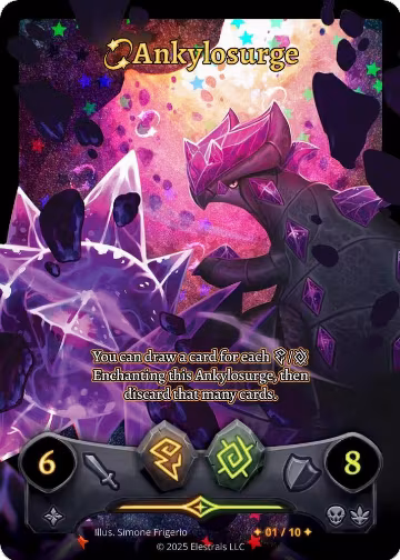 Ankylosurge (SS3-S02) (SS3-S02), Shattered Stars Chapter 3 [SS3] — Elestrals card price