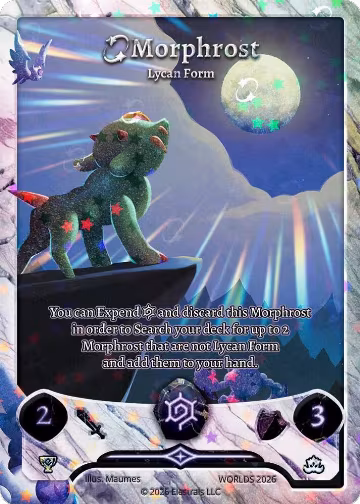 Morphrost - Lycan Form (EW26-18) (EW26-18), World Championships 2026 — Elestrals card price
