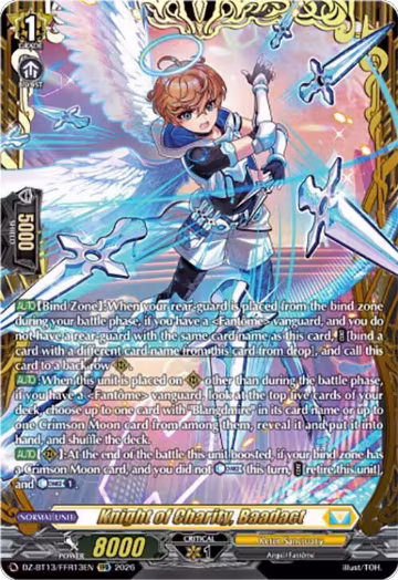 Knight of Charity, Baadact (FFR) (DZ-BT13/FFR13EN), DZ-BT13: Parallactic Clash — Vanguard card price