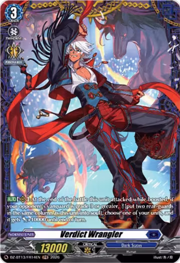 Verdict Wrangler (FR) (DZ-BT13/FR14EN), DZ-BT13: Parallactic Clash — Vanguard card price